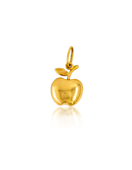 Colgante manzana 1.9cm oro 18k - Joyería Orocash