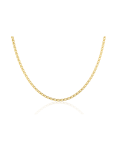 Cadena eslabón ancla 50cm oro 18k - Joyería Orocash