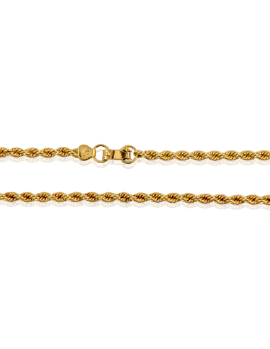 Cadena cordón fino 46cm oro 18k - Joyería Orocash