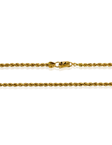 Cadena cordón fino 64cm oro 18k - Joyería Orocash