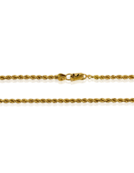 Cadena cordón fino 64cm oro 18k - Joyería Orocash