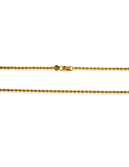 Cadena cordón fino 52cm oro 18k - Joyería Orocash