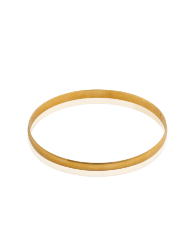 Pulsera rígida aro pulido 6.7cm oro 18k - Joyería Orocash