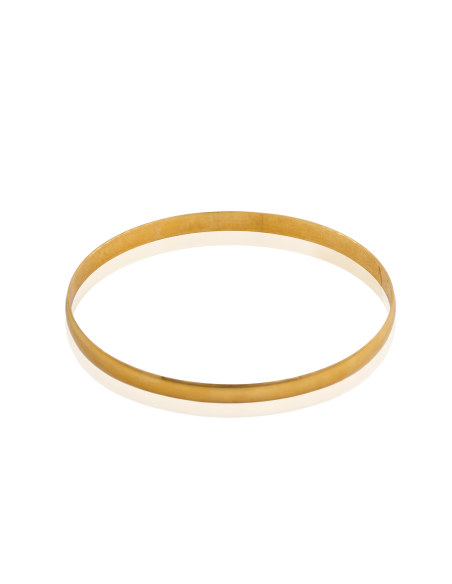 Pulsera rígida aro pulido 6.7cm oro 18k - Joyería Orocash