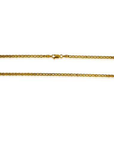 Cadena eslabón ancla 44cm oro 18k - Joyería Orocash