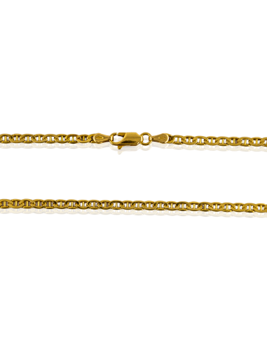 Cadena eslabón ancla 44cm oro 18k - Joyería Orocash