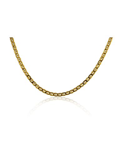 Cadena eslabón ancla 44cm oro 18k - Joyería Orocash