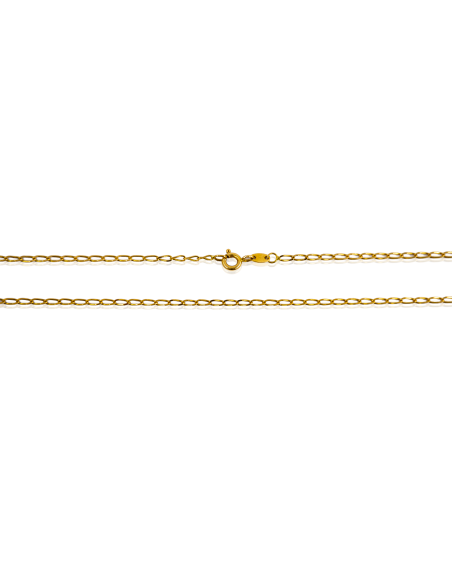 Cadena eslabón bilbao 51cm oro 18k - Joyería Orocash