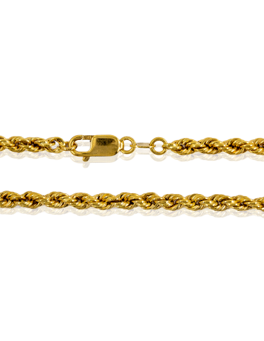 Cadena cordón mediano 66cm oro 18k - Joyería Orocash