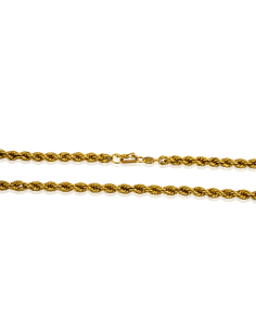 Cadena cordón mediano 50cm oro 18k - Joyería Orocash 2
