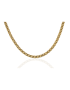 Cadena eslabón ancla forzada 52cm oro 18k - Joyería Orocash