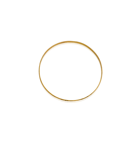 Pulsera aro labrado oro 18k - 7º - Joyería OroCash