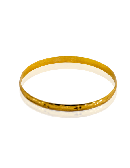 Pulsera aro labrado oro 18k - 7º - Joyería OroCash