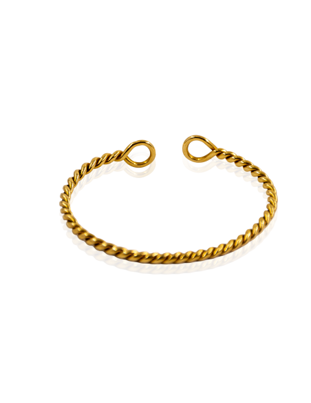 Pulsera genoveva 7cm oro 18k  - Joyería Orocash
