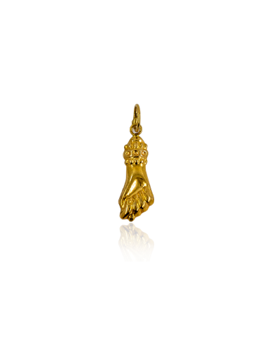 Colgante puño 2.2cm oro 18k - Joyería Orocash