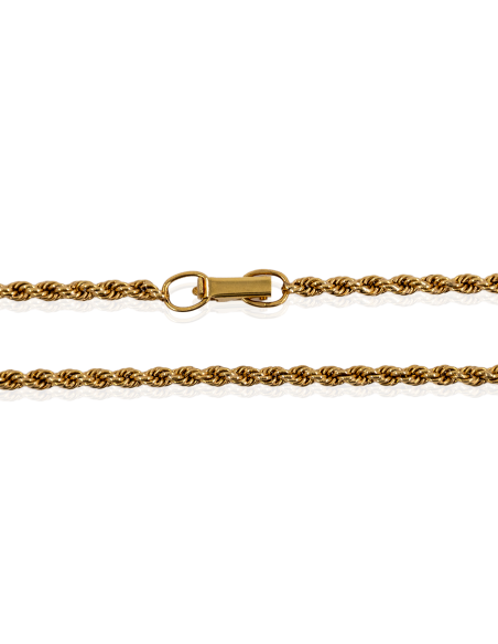 Cadena cordón fino 71cm oro 18k - Joyería Orocash