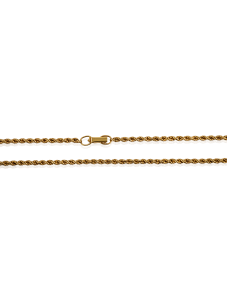 Cadena cordón fino 71cm oro 18k - Joyería Orocash