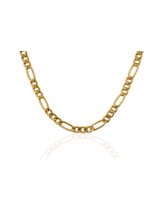 Cadena eslabón 3x1 oro 18k - 45x0.5cm - Joyería Orocash