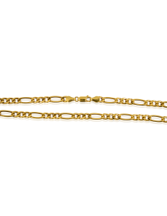 Cadena eslabón 3x1 oro 18k - 45x0.5cm - Joyería Orocash 2