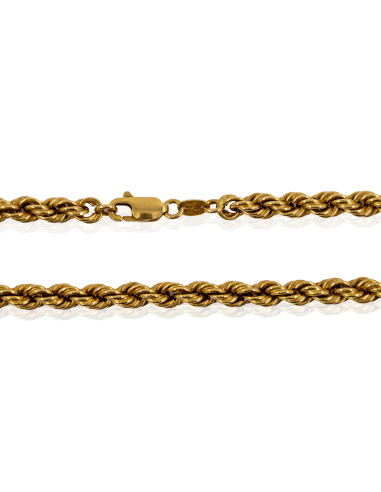 Cadena cordón mediano 51cm oro 18k - Joyería Orocash