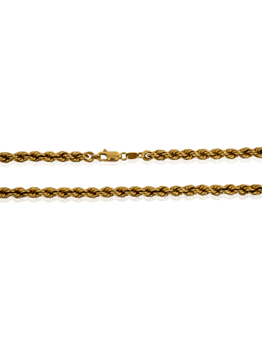 Cadena cordón mediano 51cm oro 18k - Joyería Orocash