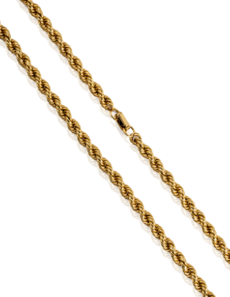 Cadena cordón mediano 50cm oro 18k - Joyería Orocash
