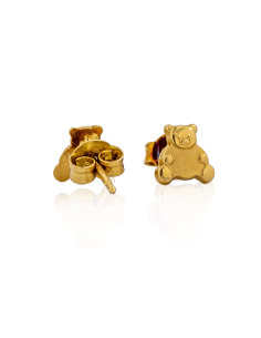 Pendientes bebé osito oro 18k - Joyería Orocash 2
