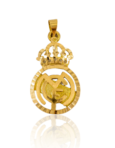Colgate escudo Real Madrid 3.7cm oro 18k - Joyería Orocash