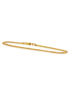 Pulsera eslabón bismark 19cm oro 18k - Joyería Orocash 2