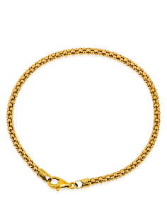Pulsera eslabón cobra 21cm oro 18k - Joyería Orocash