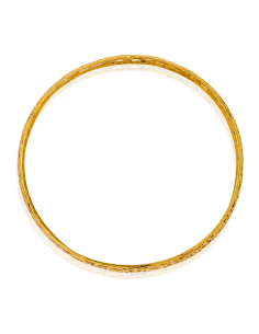 Pulsera caña moruna calada 6.5cm oro 18k - Joyería Orocash 2