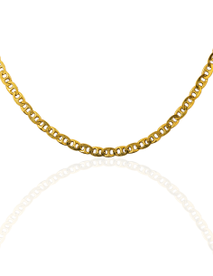Cadena eslabón ancla 50cm oro 18k - Joyería Orocash