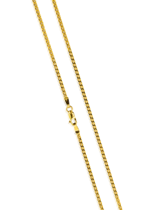 Cadena eslabón ancla 49cm oro 18k - Joyería Orocash 2