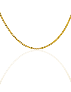 Cadena eslabón ancla 49cm oro 18k - Joyería Orocash