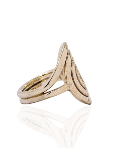 Anillo espiral plata I Orocash Joyería