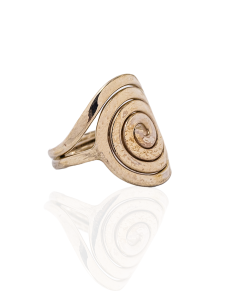 Anillo espiral plata I Orocash Joyería