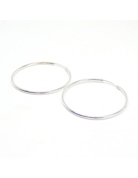 Aros plata 50x2mm