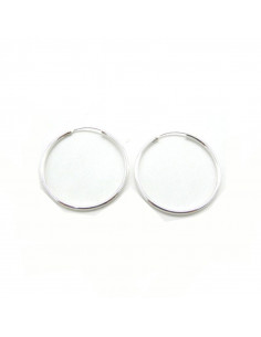 Aros tubo plata 28x2 mm