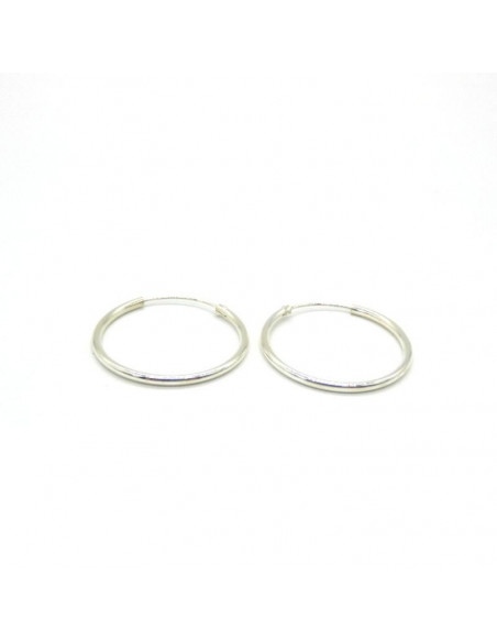 Aros tubo plata 38x2 mm