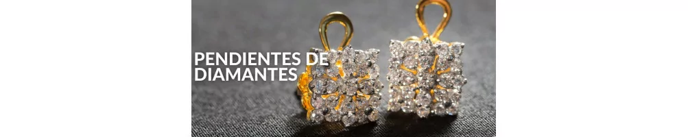Exclusivos pendientes con diamantes para mujer  |  Joyería Orocash